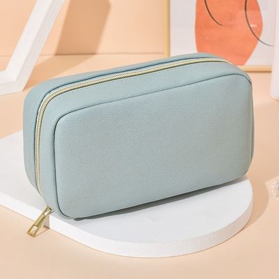 Customized Color Private Label Makeup Bag with Waterproof Zipper Closure Design