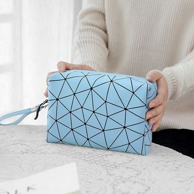 Custom Design PU Leather Private Label Makeup Bag Cosmetic Bag Makeup Small Orders
