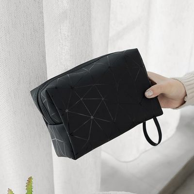 Custom Design PU Leather Private Label Makeup Bag Cosmetic Bag Makeup Small Orders