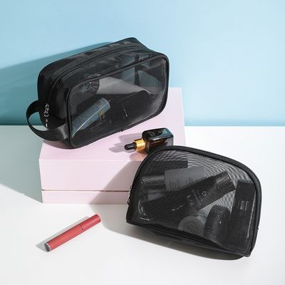 Nylon Mesh Cosmetic Bag Zipper Pouch The Ultimate Nylon Pouch for Women
