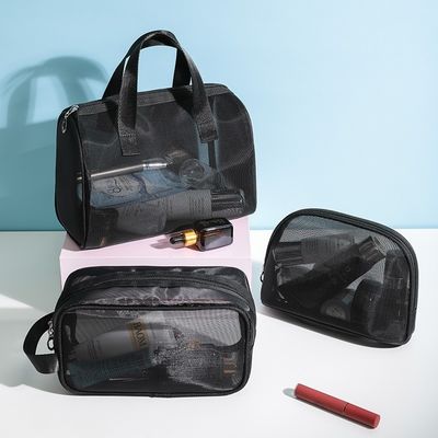 Nylon Mesh Cosmetic Bag Zipper Pouch The Ultimate Nylon Pouch for Women