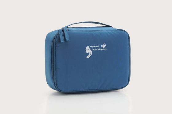 OEM/ODM Acceptable Custom Nylon Makeup Bag for Travel and Transparent Design