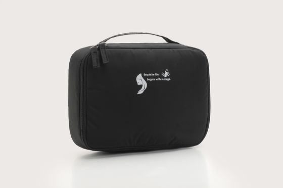 OEM/ODM Acceptable Custom Nylon Makeup Bag for Travel and Transparent Design