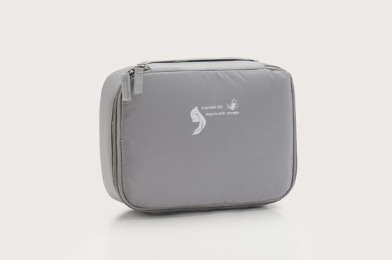 OEM/ODM Acceptable Custom Nylon Makeup Bag for Travel and Transparent Design