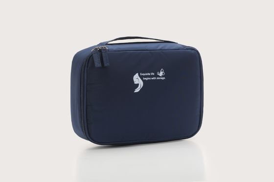 OEM/ODM Acceptable Custom Nylon Makeup Bag for Travel and Transparent Design