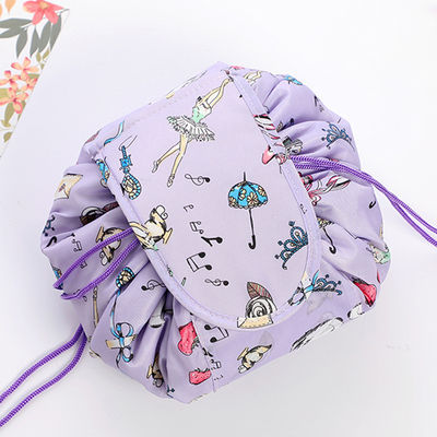 Unicorn Print Makeup Bag For Travel Pouch with Polyester Material and Unicorn Design