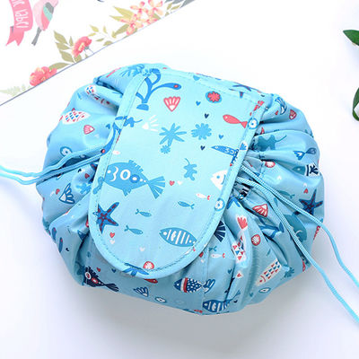 Unicorn Print Makeup Bag For Travel Pouch with Polyester Material and Unicorn Design