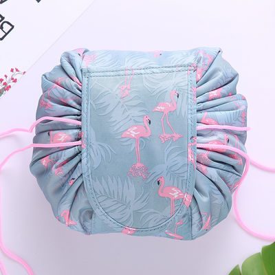 Unicorn Print Makeup Bag For Travel Pouch with Polyester Material and Unicorn Design
