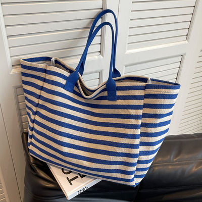 Stay Fashionable and Organized with this Women's Custom Logo Canvas Shopping Tote Bag