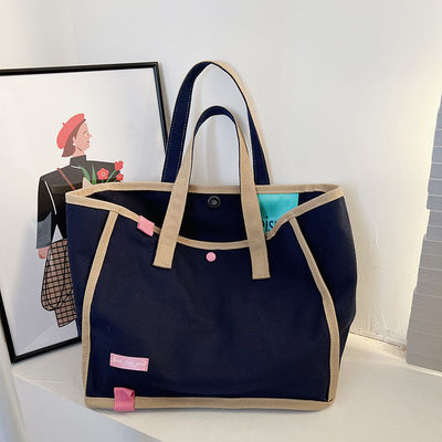 Fashion Recycled Natural Plain Custom Eco Friendly Print Canvas Cotton Tote Shopping Bag