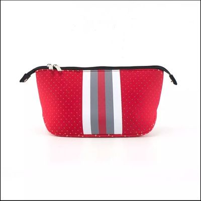 Zipper Closure Neoprene Makeup Bag for Cosmetics Convenience and Waterproof Protection