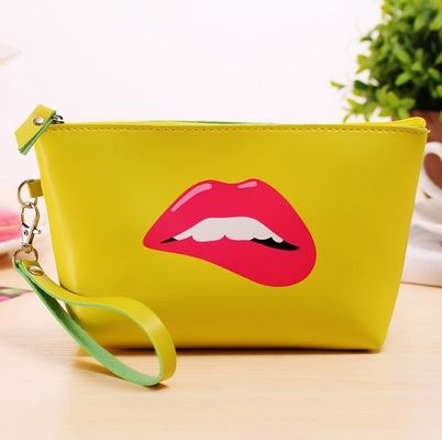 Convenient Fashinable Pu Cosmetic Bag Customized Logo For Your Cosmetics Needs
