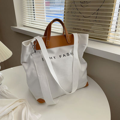 Canvas Eco Friendly Recycled Plain Bulk Large Organic Calico Cotton Shopping Tote Bag