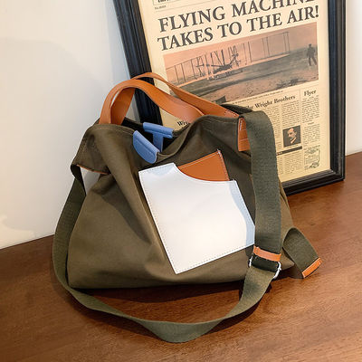 2023 Design Sense Garment Bag for Women Custom Logo Accepted Canvas Lining Material