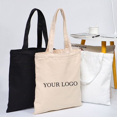 Large Cotton Canvas Tote Bags With Pocket And Zipper In Ostrich Pattern With Material