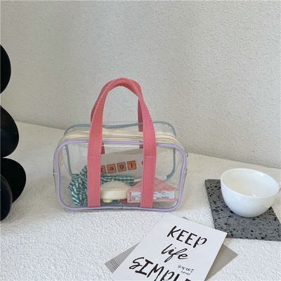 Bulk Stadium Approved Clear Tote Bag Two Handles Ideal for Work Beach Lunch