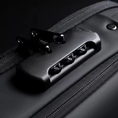 Daily Life Sling Shoulder Bags 2024 Fashion Waterproof Chest Bag USB Men Crossbody Bag