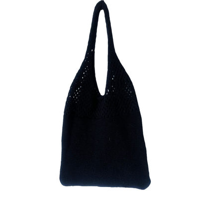 2024 Spring Autumn and Winter Women's Handled Style Knitted Shoulder Bag in Solid Color