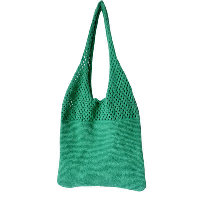 2024 Spring Autumn and Winter Women's Handled Style Knitted Shoulder Bag in Solid Color