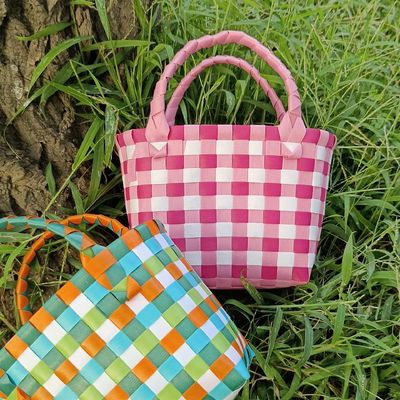 Eco-friendly Women Triangle Straw Raffia Bag for Travel and Outgoing Newest Fashinable