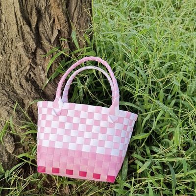Eco-friendly Women Triangle Straw Raffia Bag for Travel and Outgoing Newest Fashinable