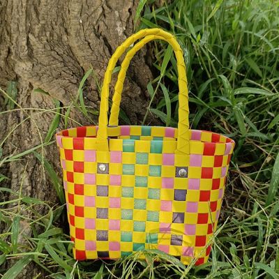Eco-friendly Women Triangle Straw Raffia Bag for Travel and Outgoing Newest Fashinable