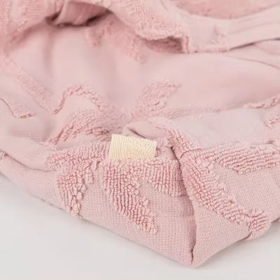 Soft-loop Style Women's Custom Terry Cloth Toweling Large Bag for Gym Overnight and Beach