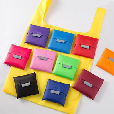 Eco Friendly Recycled Ripstop Nylon Waterproof Grocery Bags with Soft-loop Style