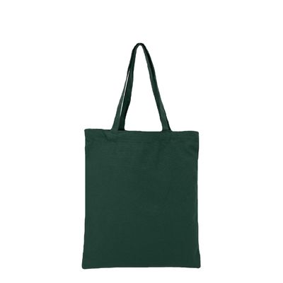 Plain Custom Sublimation Blanks Tote Bags With Logo in White Polyester Canvas
