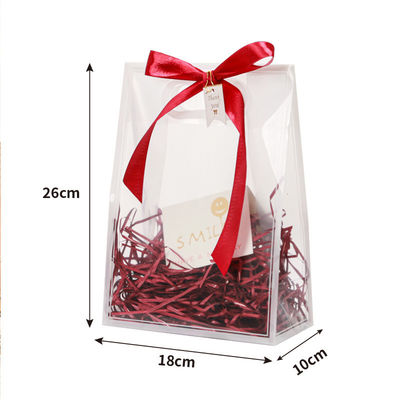 Medium 30-50cm Customized Color Pvc Clear Duffle Bag With Logo Zipper Pvc Beach Hand Bag