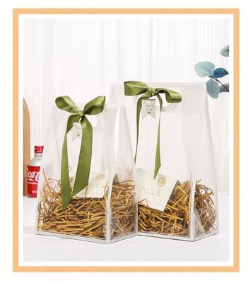 Medium 30-50cm Customized Color Pvc Clear Duffle Bag With Logo Zipper Pvc Beach Hand Bag