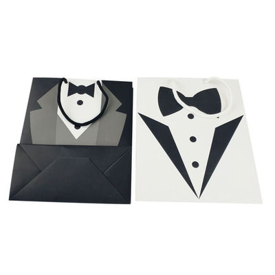 Small Business Custom Logo Accepted Recyclable Biodegradable Paper Bag Gift Packaging
