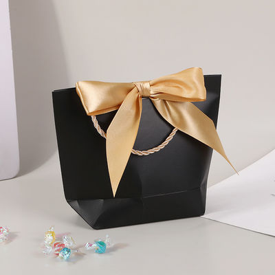 Gift Paper Bag Packaging With Handle For Custom Clothing Shopping Bags Packing Items