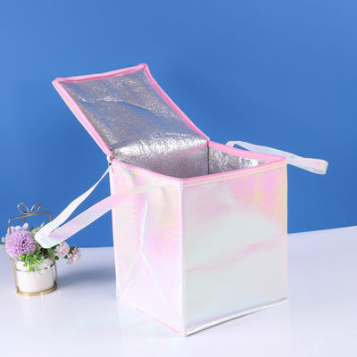Customized Tote Bag Picnic Ice Pack for Non Woven Insulating Lunch Cooler Shopping Bag
