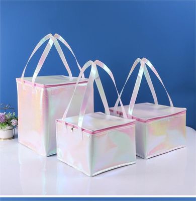 Customized Tote Bag Picnic Ice Pack for Non Woven Insulating Lunch Cooler Shopping Bag