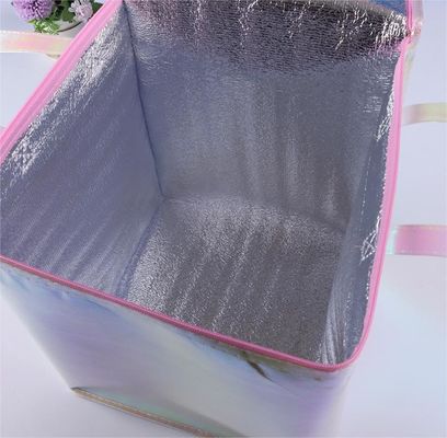 Customized Tote Bag Picnic Ice Pack for Non Woven Insulating Lunch Cooler Shopping Bag