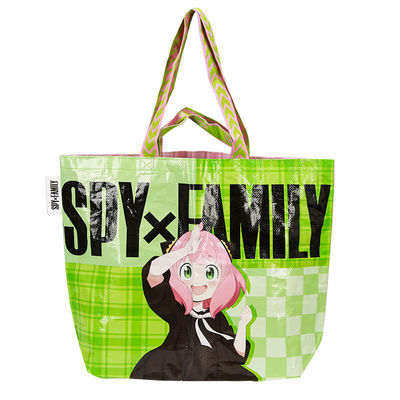 Curved Corners Durable PP Laminated Non Woven Tote Shop Bag with Button Closure Durable