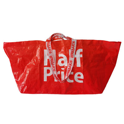 Handled Style Personalized Tote Shopping Bag with Customized Color and Multi Color Logo