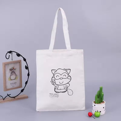Small Waxed Canvas Tote Bag for Makeup Shopping Customizable and Versatile Design