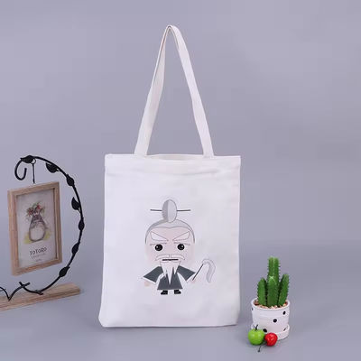 Small Waxed Canvas Tote Bag for Makeup Shopping Customizable and Versatile Design