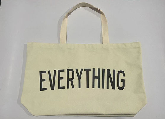 Custom Logo Accepted Medium Oversized Printed Shopping Tote for Travel Convenience