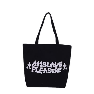 Custom Logo Accepted Canvas Shopping Bag The Perfect Solution for Creative Fashion