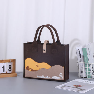 Printing Custom Logo Cotton Handbag Bag for Fashion Students Medium Size and OEM/ODM