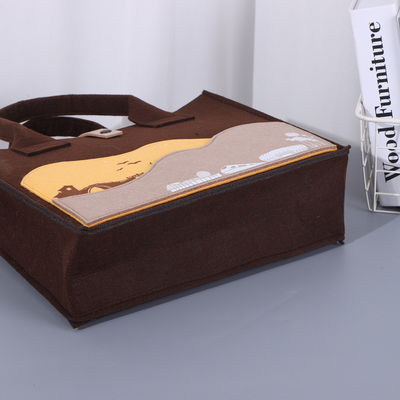 Printing Custom Logo Cotton Handbag Bag for Fashion Students Medium Size and OEM/ODM