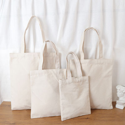 Newest Fashionable Print Pattern Custom Handmade Blank Cotton Canvas Tote Bag with Logo