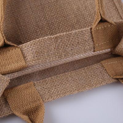 Fashionable Customized Jute Gift Shopping Bag for Customized Color Requirements