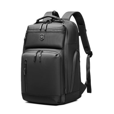 Large-Capacity Waterproof Business Backpack for Male Students Oxford Cloth Material
