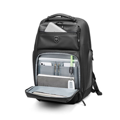 Large-Capacity Waterproof Business Backpack for Male Students Oxford Cloth Material
