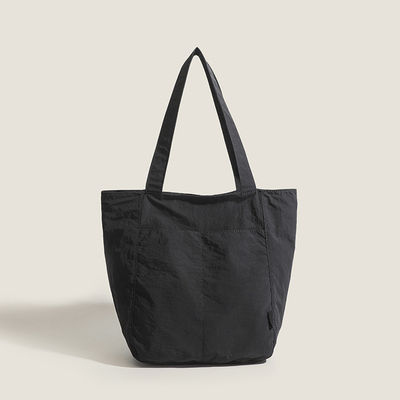 Large Capacity Shopping Tote Bag with Customisable Design and Waterproof Nylon Material