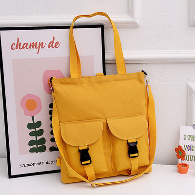 Large Capacity Cartoon Shoulder Bag Fashion Ladies Canvas Bag Customized for Students
